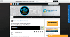 Desktop Screenshot of contractingcoach.com